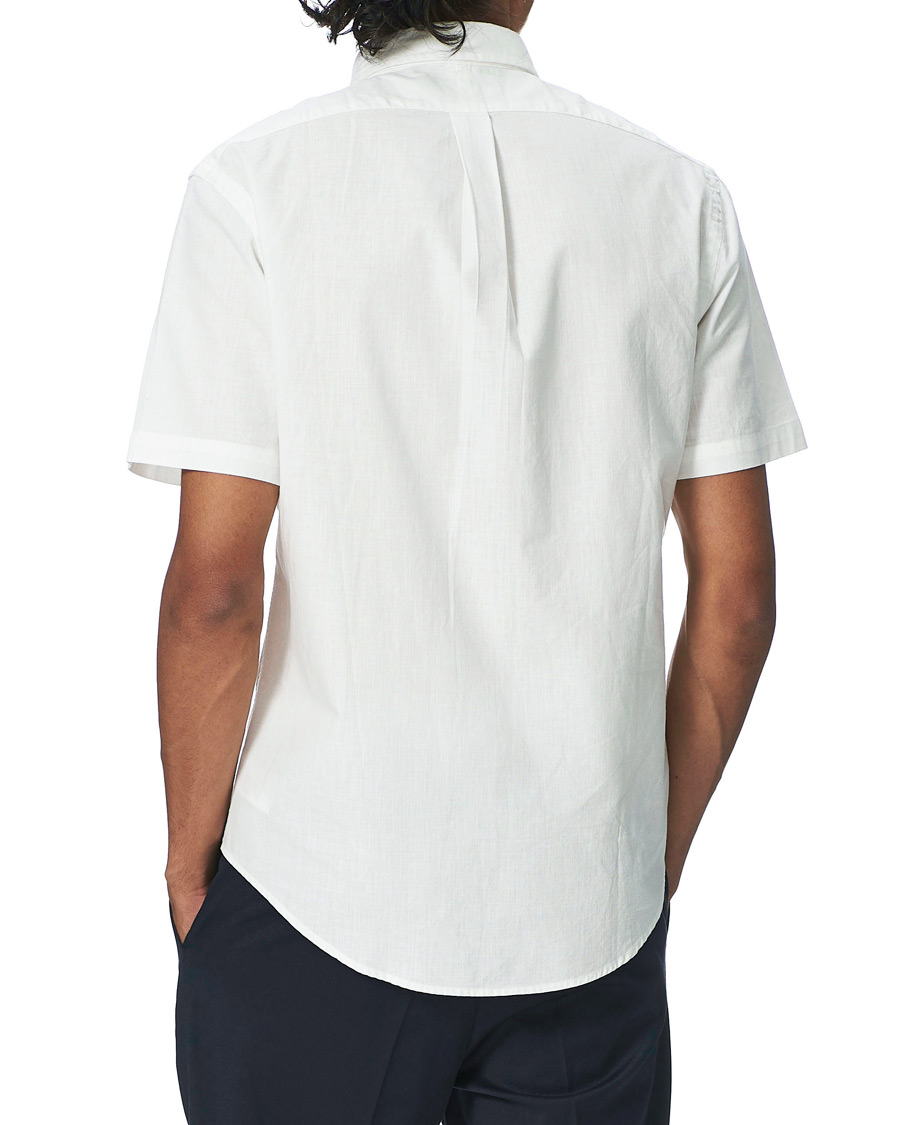 Herr | Skjortor | Polo Ralph Lauren | Slim Fit Short Sleeve Button Down Shirt White