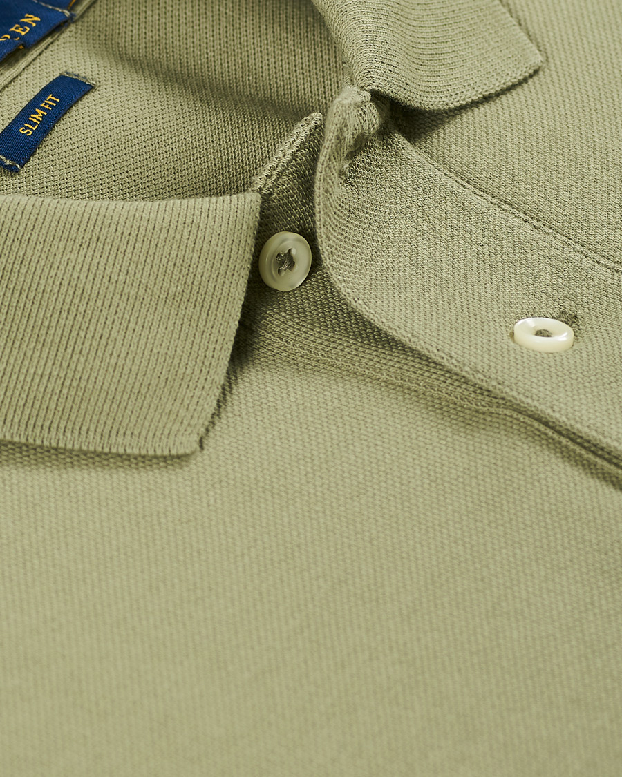 Herr | Pikéer | Polo Ralph Lauren | Slim Fit Polo Sage Green