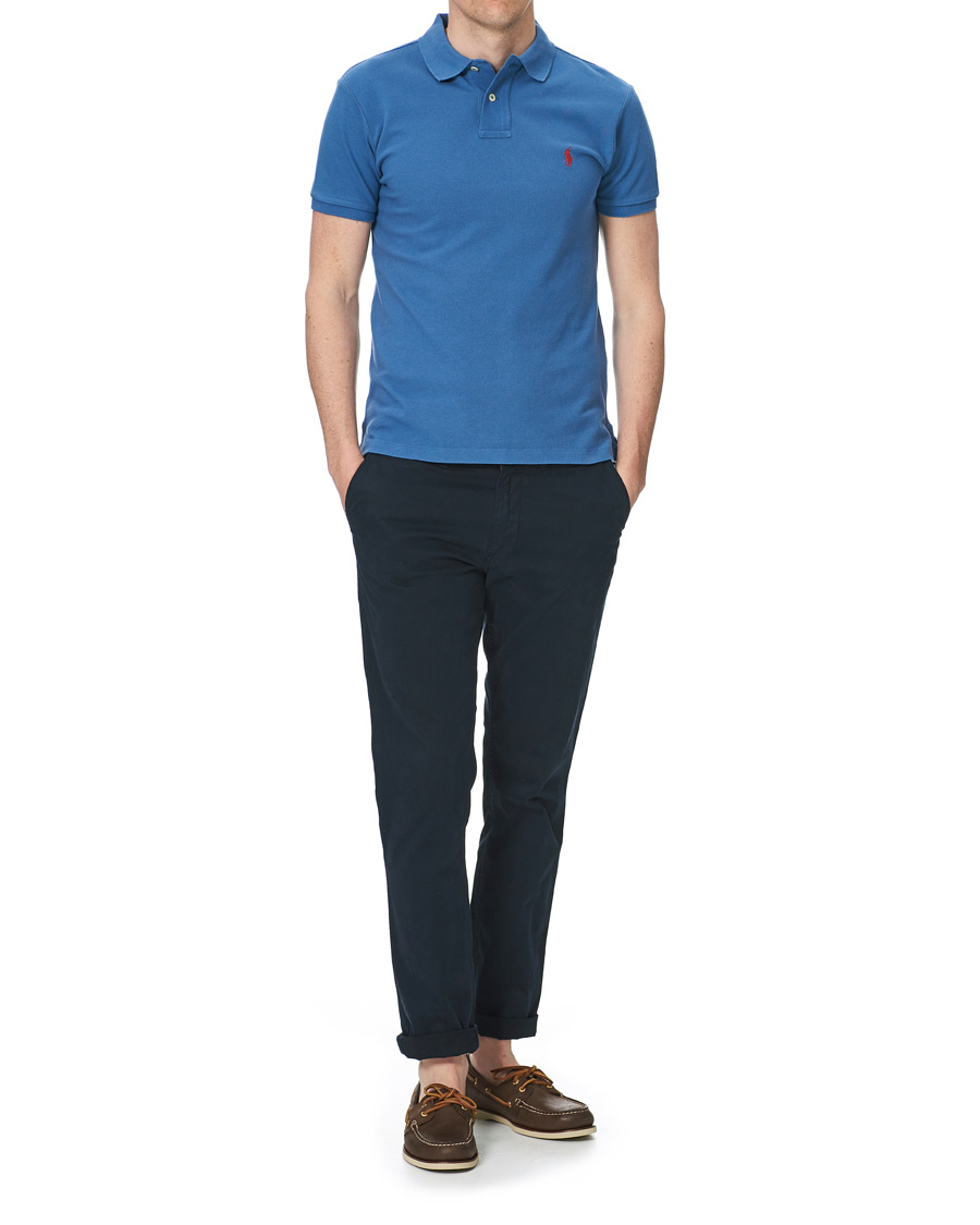 Herr | Pikéer | Polo Ralph Lauren | Slim Fit Polo Delta Blue