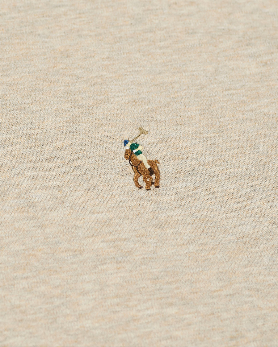 Herr | Pikéer | Polo Ralph Lauren | Luxury Pima Cotton Polo Tuscan Beige Heather