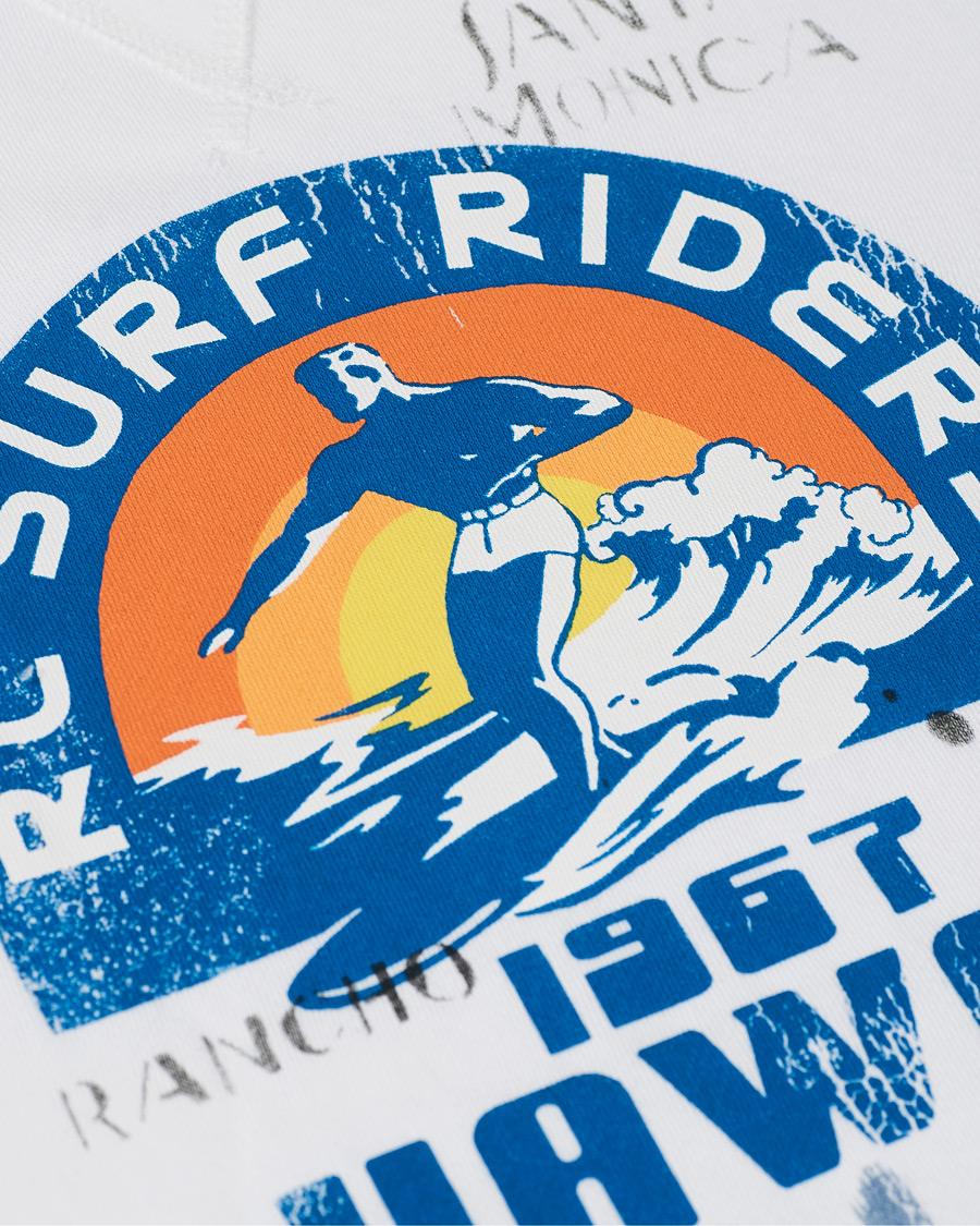 Herr | Tröjor | Polo Ralph Lauren | Surf Riders Crew Neck Sweatshirt White
