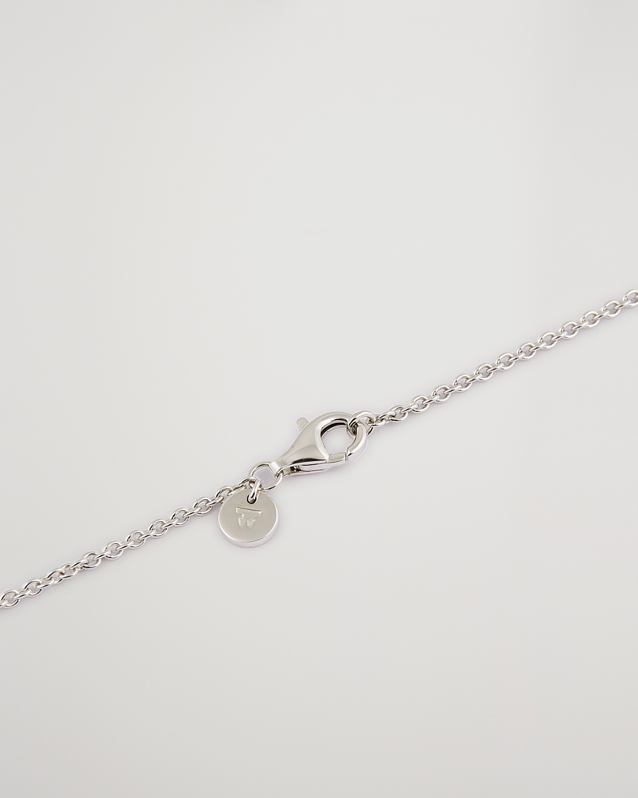 Herr | Tom Wood Coin Pendand Necklace Silver | Tom Wood | Coin Pendand Necklace Silver