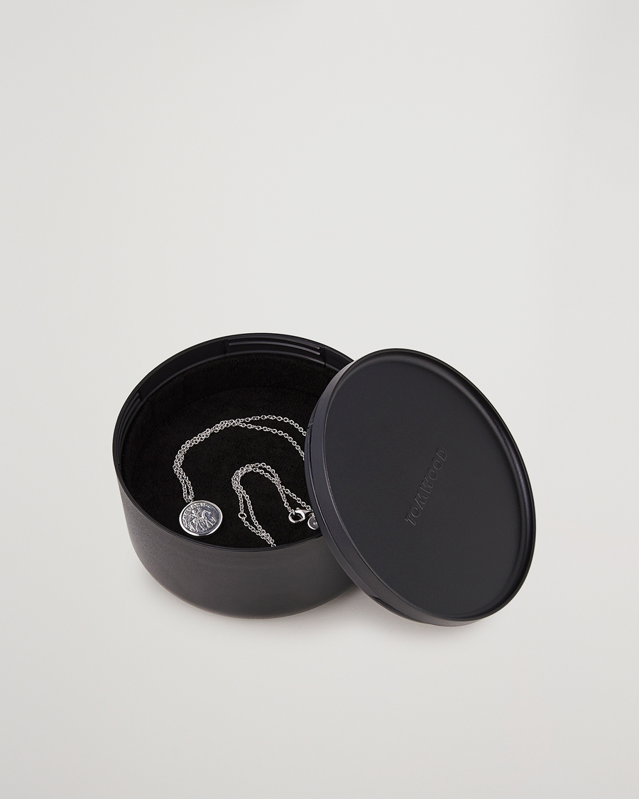 Herr | Tom Wood Coin Pendand Necklace Silver | Tom Wood | Coin Pendand Necklace Silver