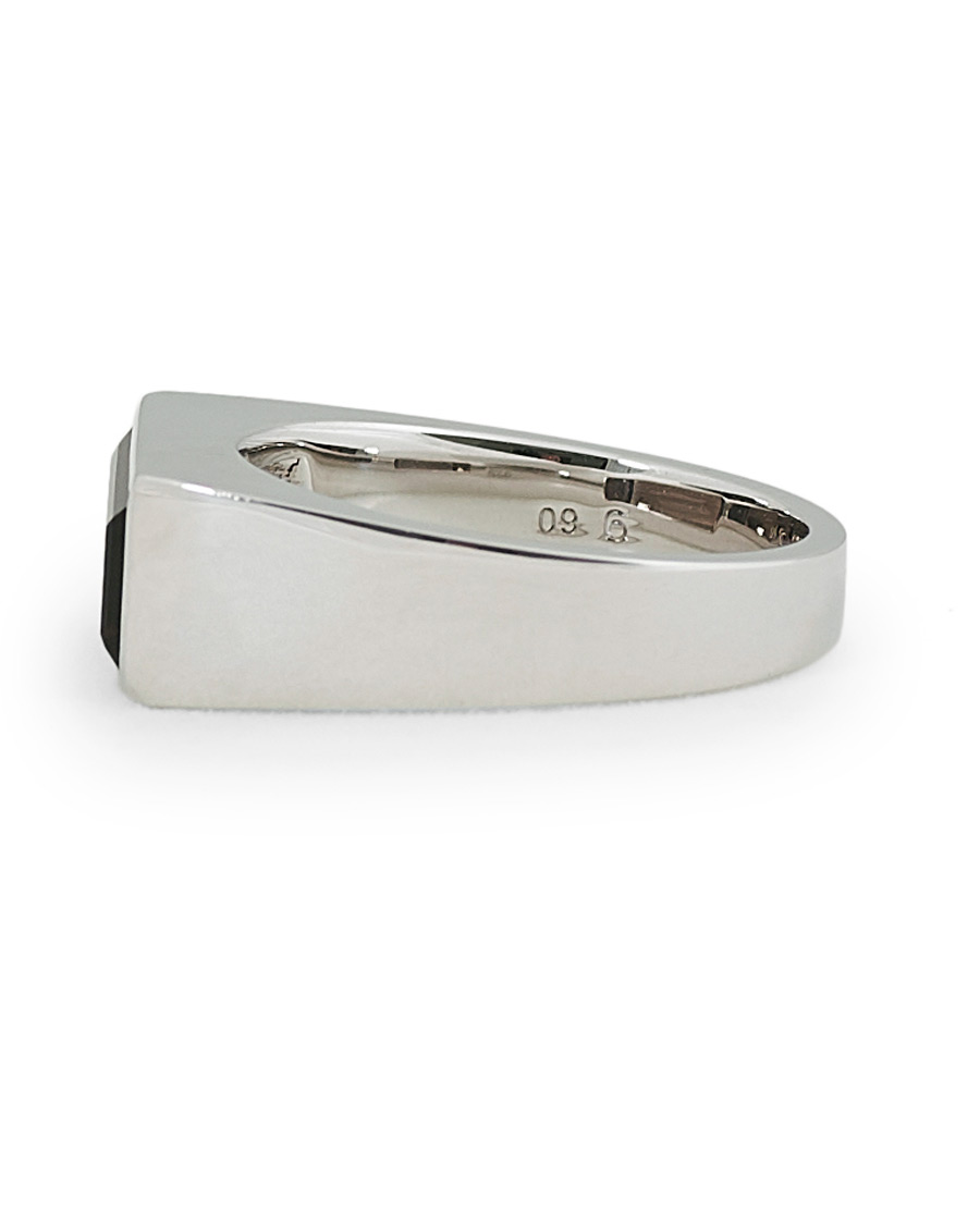 Tom Wood Peaky Ring Smoky Quartz Silver | Herr - Care of Carl Tom Wood Peaky Ring Smoky Quartz Silver | Herr - Care of Carl