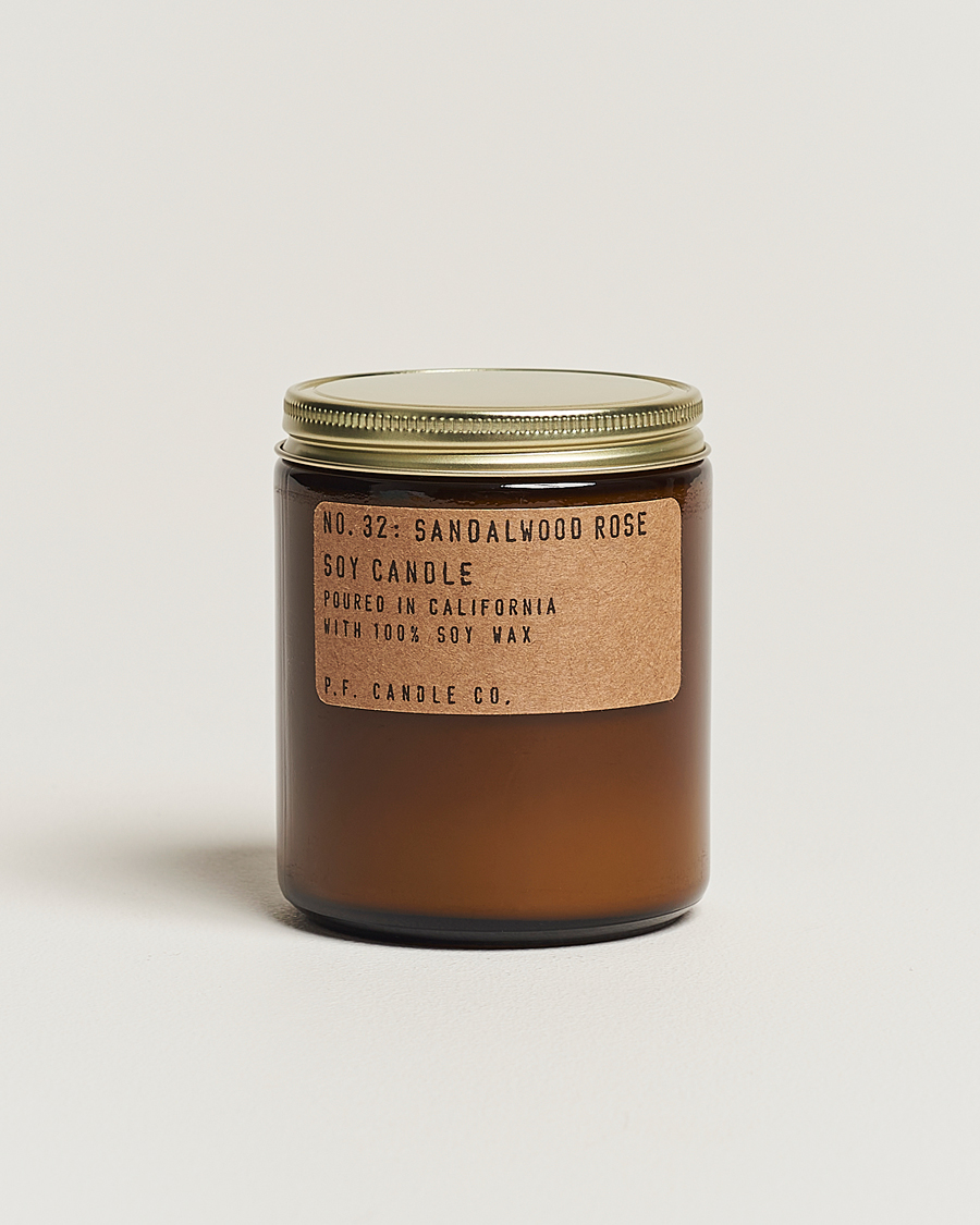 Herr | Doftljus | P.F. Candle Co. | Soy Candle No. 32 Sandalwood Rose 204g