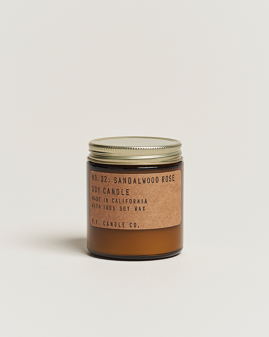Herr | Doftljus | P.F. Candle Co. | Soy Candle No. 32 Sandalwood Rose 99g