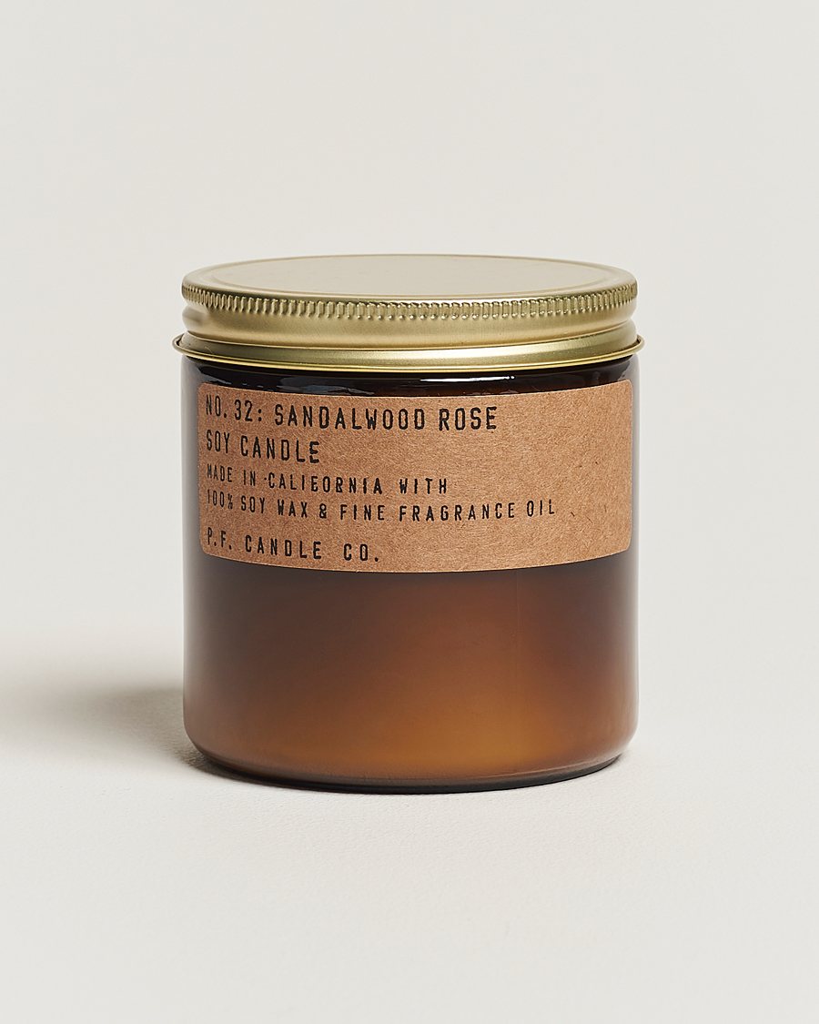 Herr | Doftljus | P.F. Candle Co. | Soy Candle No. 32 Sandalwood Rose 354g