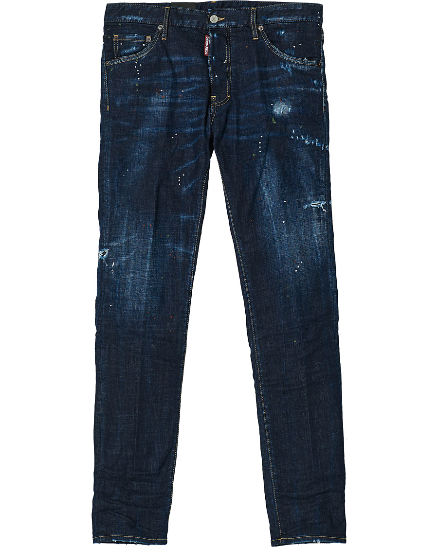Herr | Jeans | Dsquared2 | X Ibrahimovic Cool Guy Fit Jeans Blue
