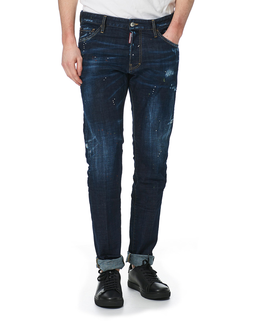 Herr | Jeans | Dsquared2 | X Ibrahimovic Cool Guy Fit Jeans Blue