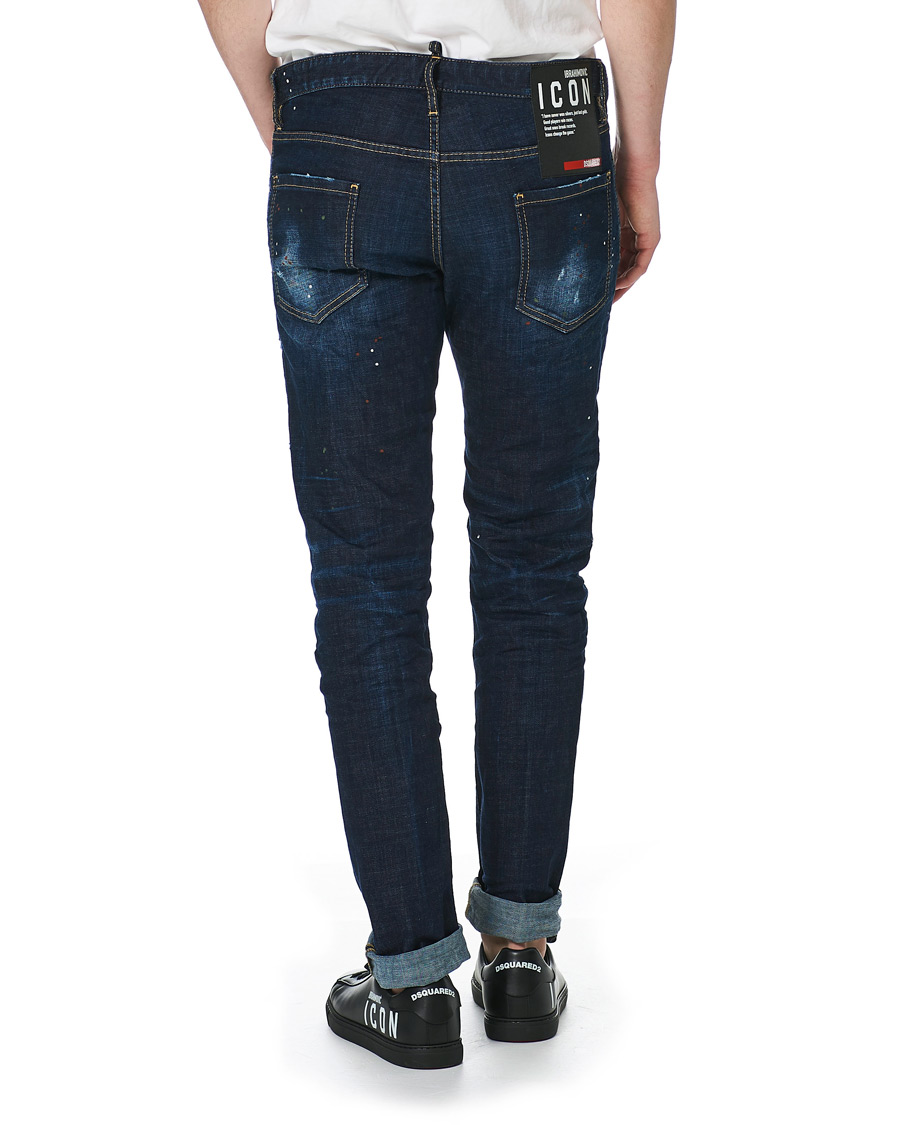 Herr | Jeans | Dsquared2 | X Ibrahimovic Cool Guy Fit Jeans Blue