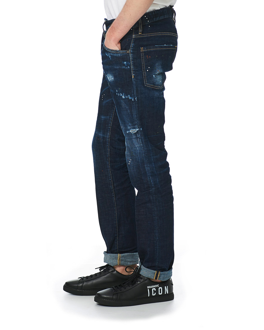 Herr | Jeans | Dsquared2 | X Ibrahimovic Cool Guy Fit Jeans Blue