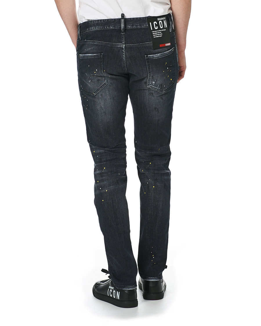 Herr | Jeans | Dsquared2 | X Ibrahimovic Cool Guy Fit Jeans Black