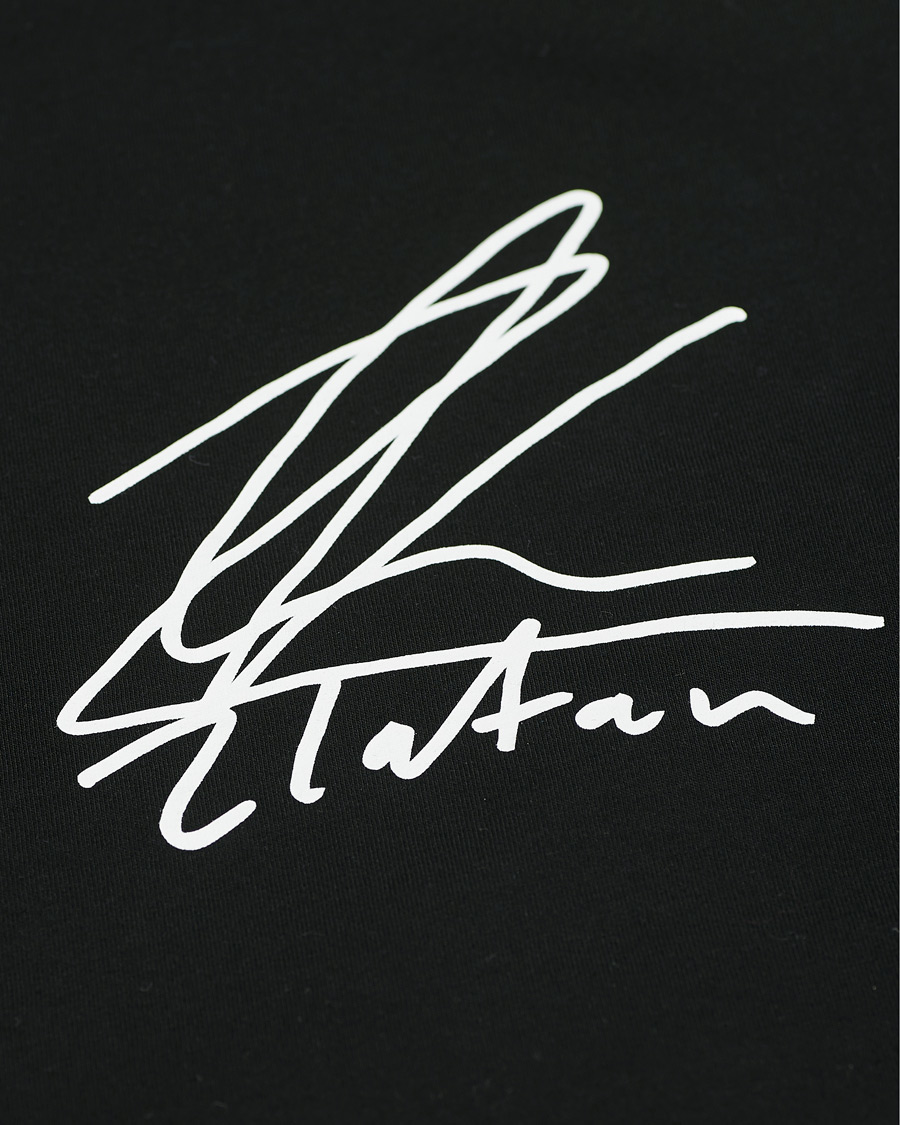 Herr | T-Shirts | Dsquared2 | X Ibrahimovic Icon Sign Crew Neck Tee Black