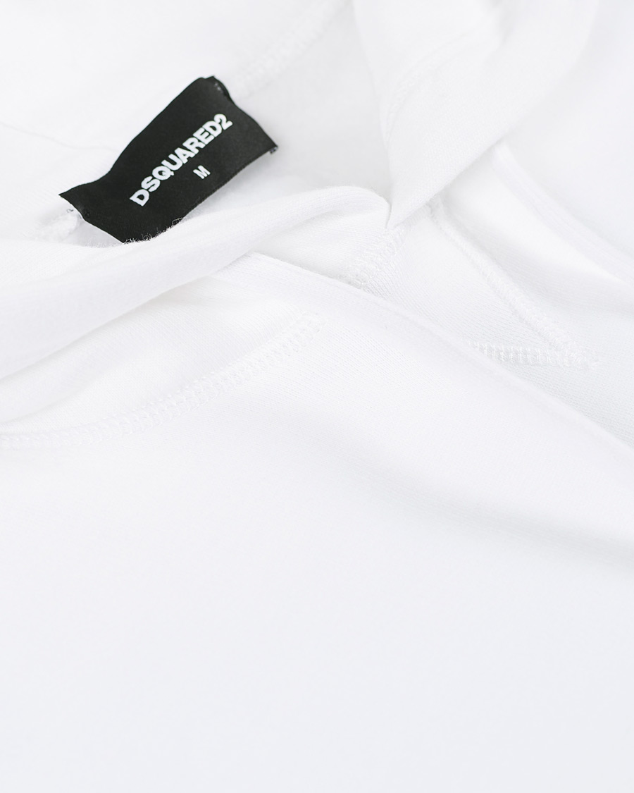 Herr | Tröjor | Dsquared2 | X Ibrahimovic Icon Sign Hoodie White