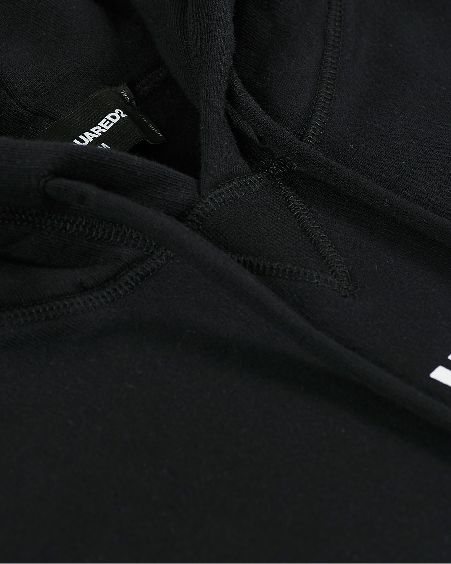 Herr | Tröjor | Dsquared2 | X Ibrahimovic Icon Sign Hoodie Black