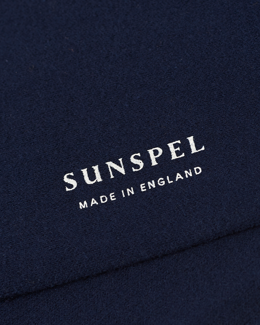Herr | Sunspel | Sunspel | Cotton Blend Socks Navy