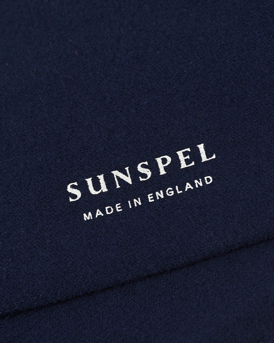 Herr | Strumpor | Sunspel | Cotton Blend Socks Navy