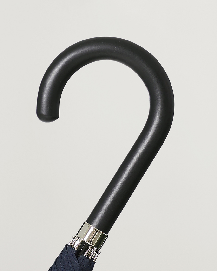 Herr | Paraplyer | Fox Umbrellas | Hardwood Automatic Umbrella Navy