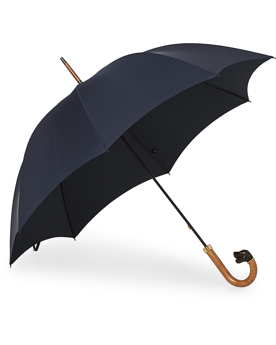Herr |  | Fox Umbrellas | Brown Spaniel Umbrella Navy