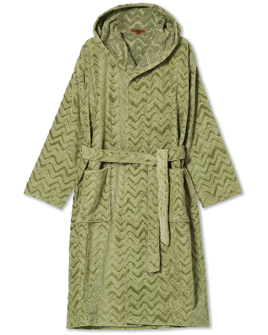 Herr | Pyjamas & Morgonrockar | Missoni Home | Rex Bathrobe Green