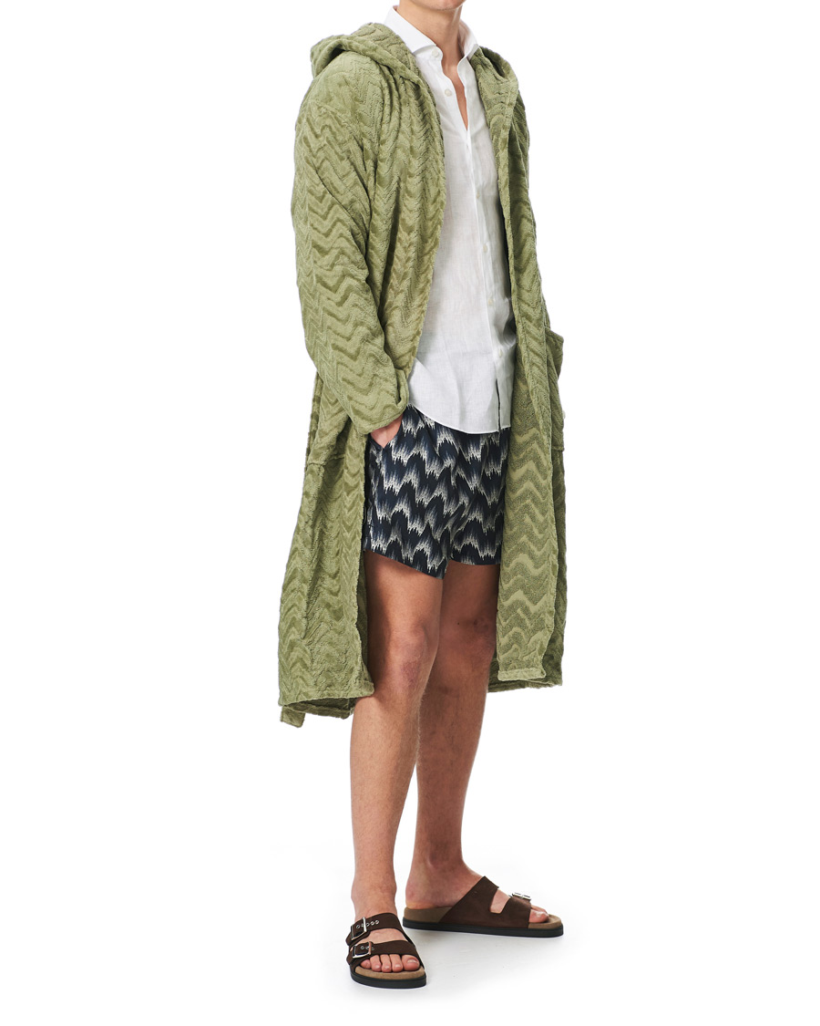 Herr | Pyjamas & Morgonrockar | Missoni Home | Rex Bathrobe Green