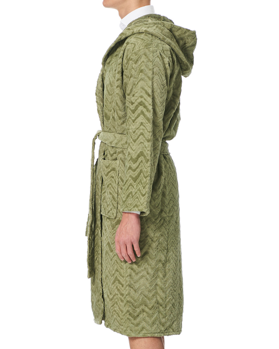 Herr | Pyjamas & Morgonrockar | Missoni Home | Rex Bathrobe Green