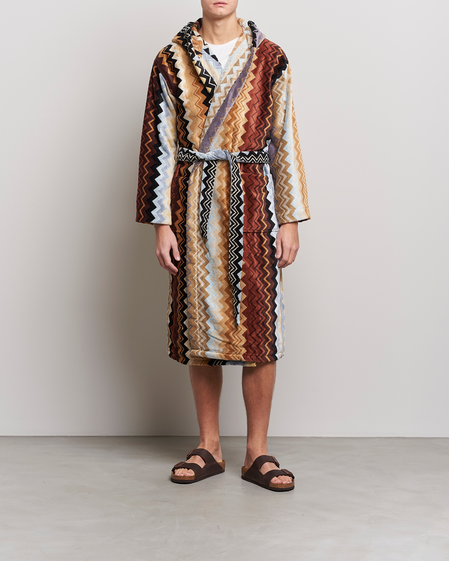 Herr | Pyjamas & Morgonrockar | Missoni Home | Giacomo Bathrobe Multicolor