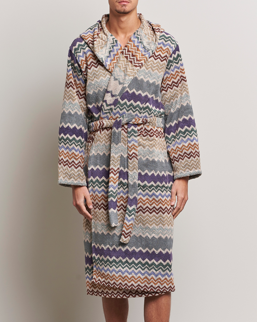 Herr | Loungewear | Missoni Home | Rufus Bathrobe Multicolor
