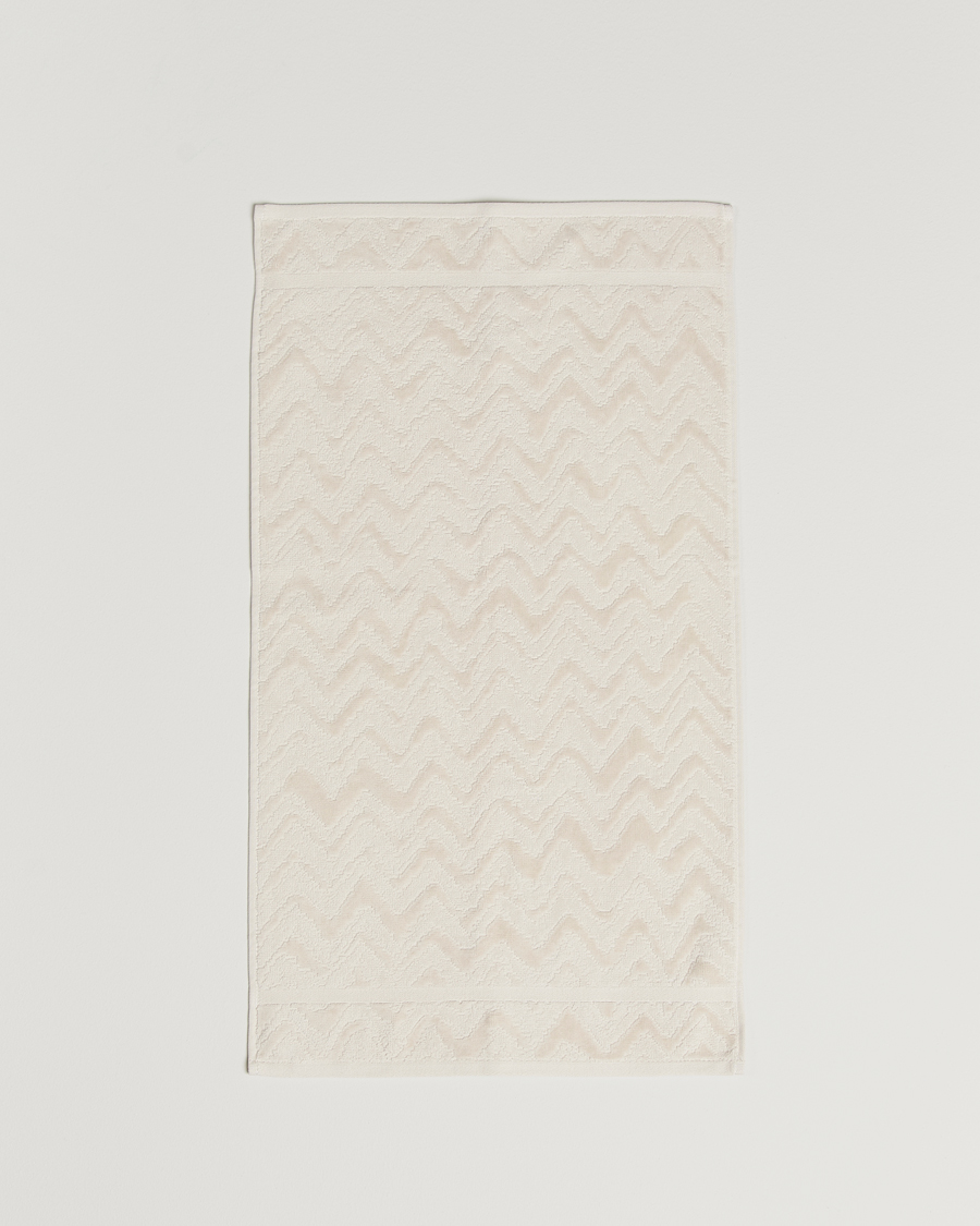 Herr | Textilier | Missoni Home | Rex Hand Towel 40x70cm Cream