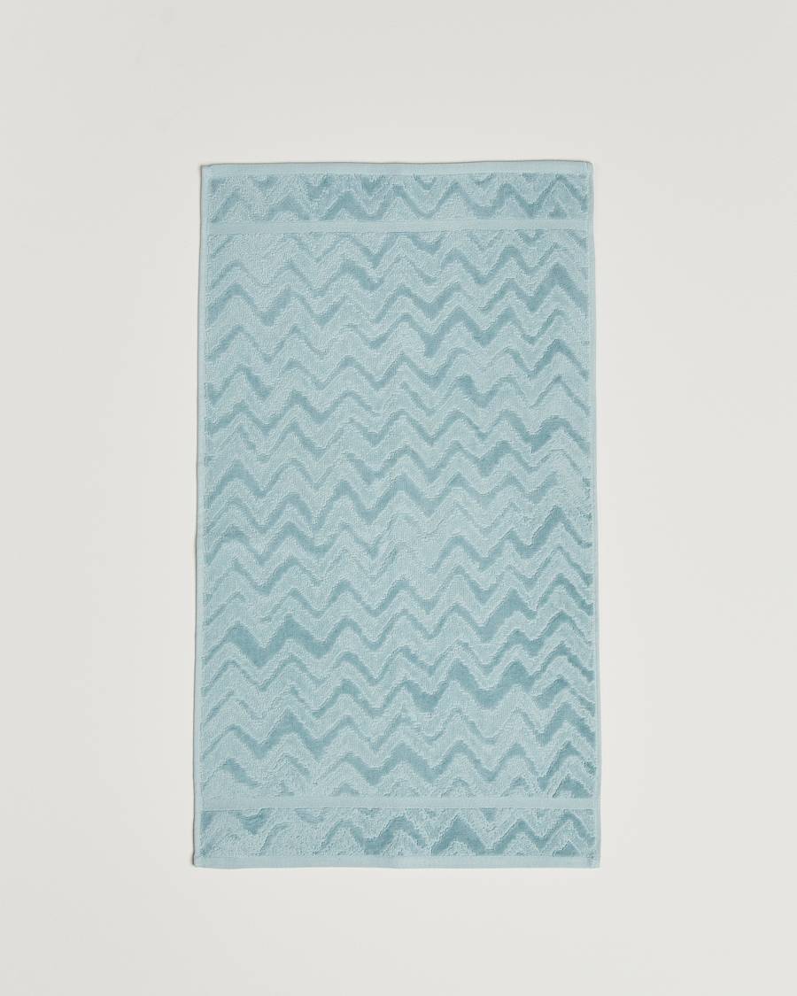 Herr | Handdukar | Missoni Home | Rex Hand Towel 40x70cm Light Blue