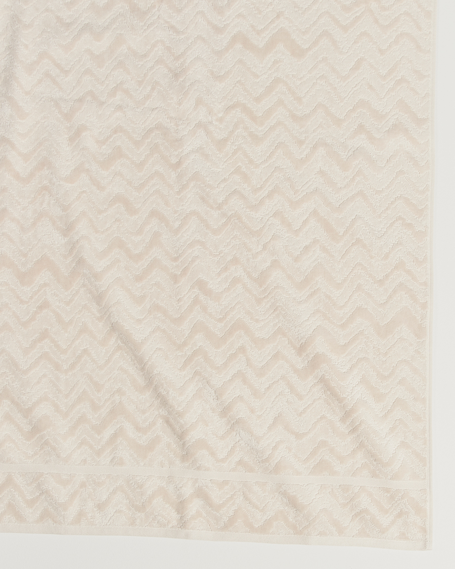 Herr | Textilier | Missoni Home | Rex Bath Towel 70x115cm Cream