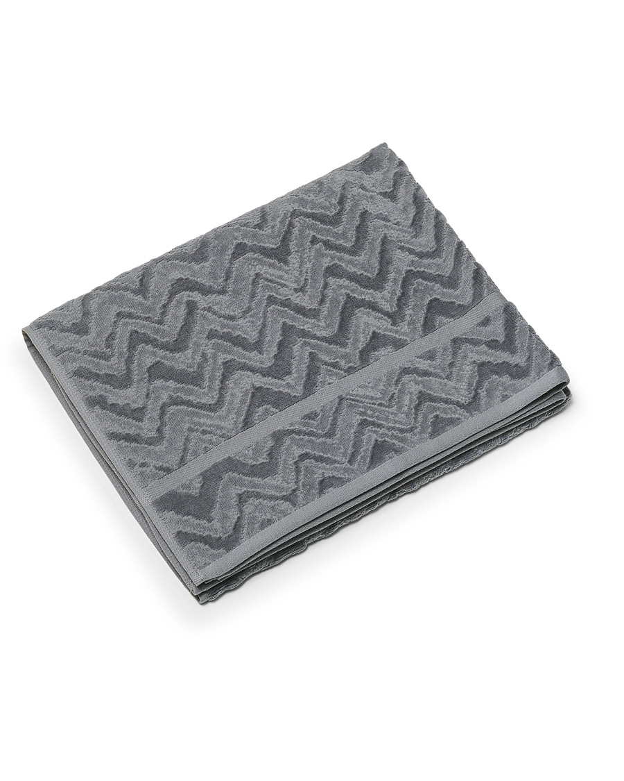 Herr | Missoni Home Rex Bath Towel 70x115cm Grey | Missoni Home | Rex Bath Towel 70x115cm Grey