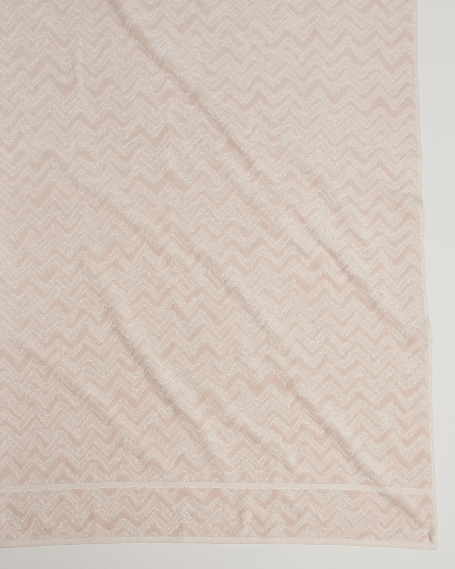 Herr | Till hemmet | Missoni Home | Rex Bath Sheet 100x150cm Cream