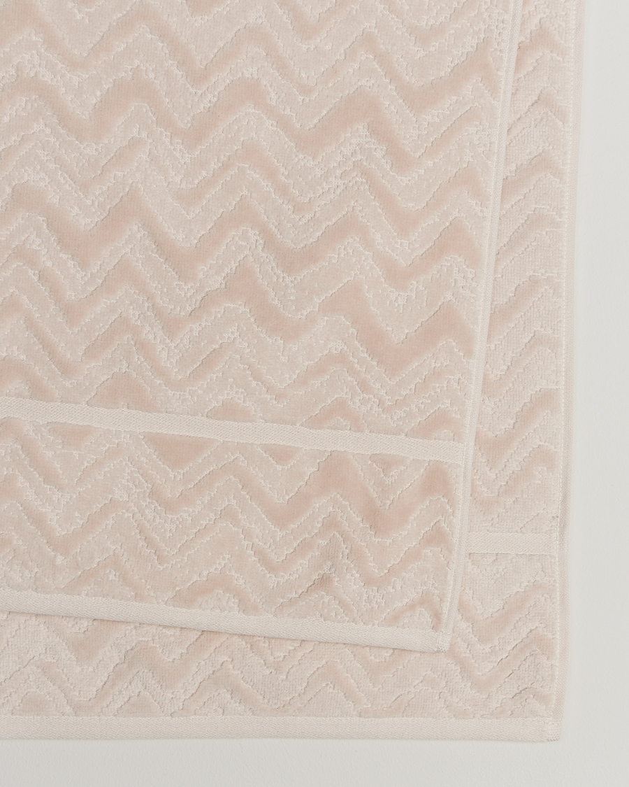 Herr | Missoni Home Rex Bath Sheet 100x150cm Cream | Missoni Home | Rex Bath Sheet 100x150cm Cream