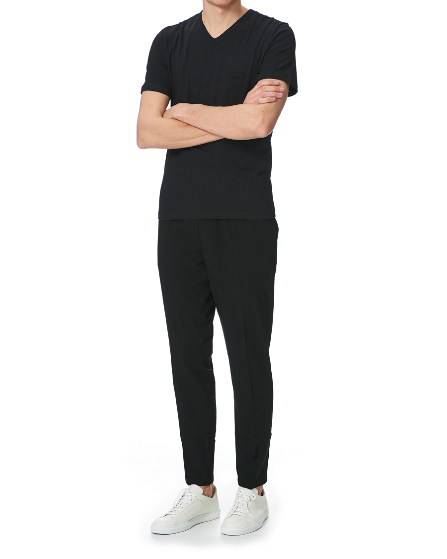 Herr | T-Shirts | BOSS BLACK | BOSS 3-Pack V-Neck T-Shirt Black/Grey/White