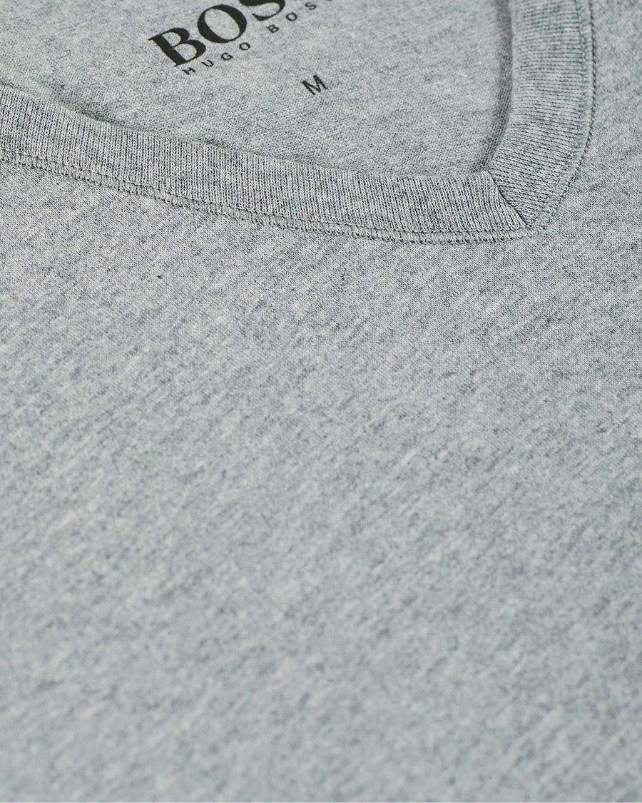 Herr | T-Shirts | BOSS BLACK | BOSS 3-Pack V-Neck T-Shirt Black/Grey/White