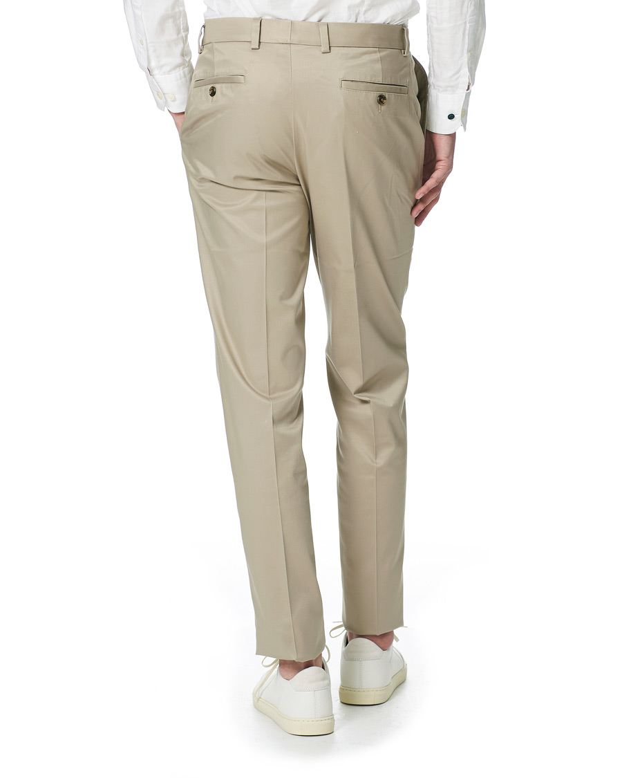Herr | Byxor | Brooks Brothers | Milano Stretch Chino Beige