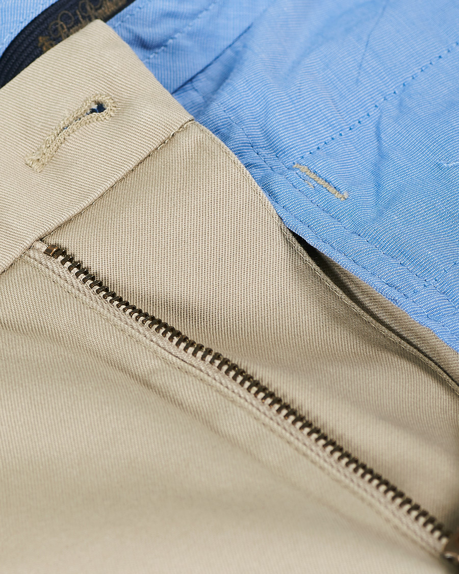 Herr | Byxor | Brooks Brothers | Milano Stretch Chino Beige