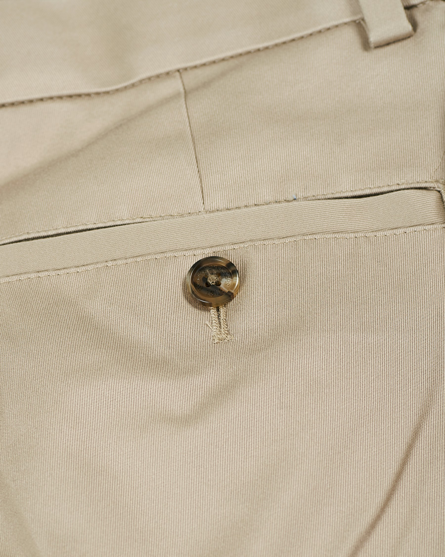 Herr | Byxor | Brooks Brothers | Milano Stretch Chino Beige