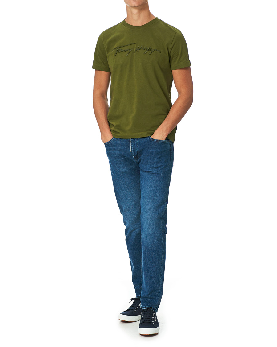 Herr | T-Shirts | Tommy Hilfiger | Signature Graphic Crew Neck Tee Putting Green