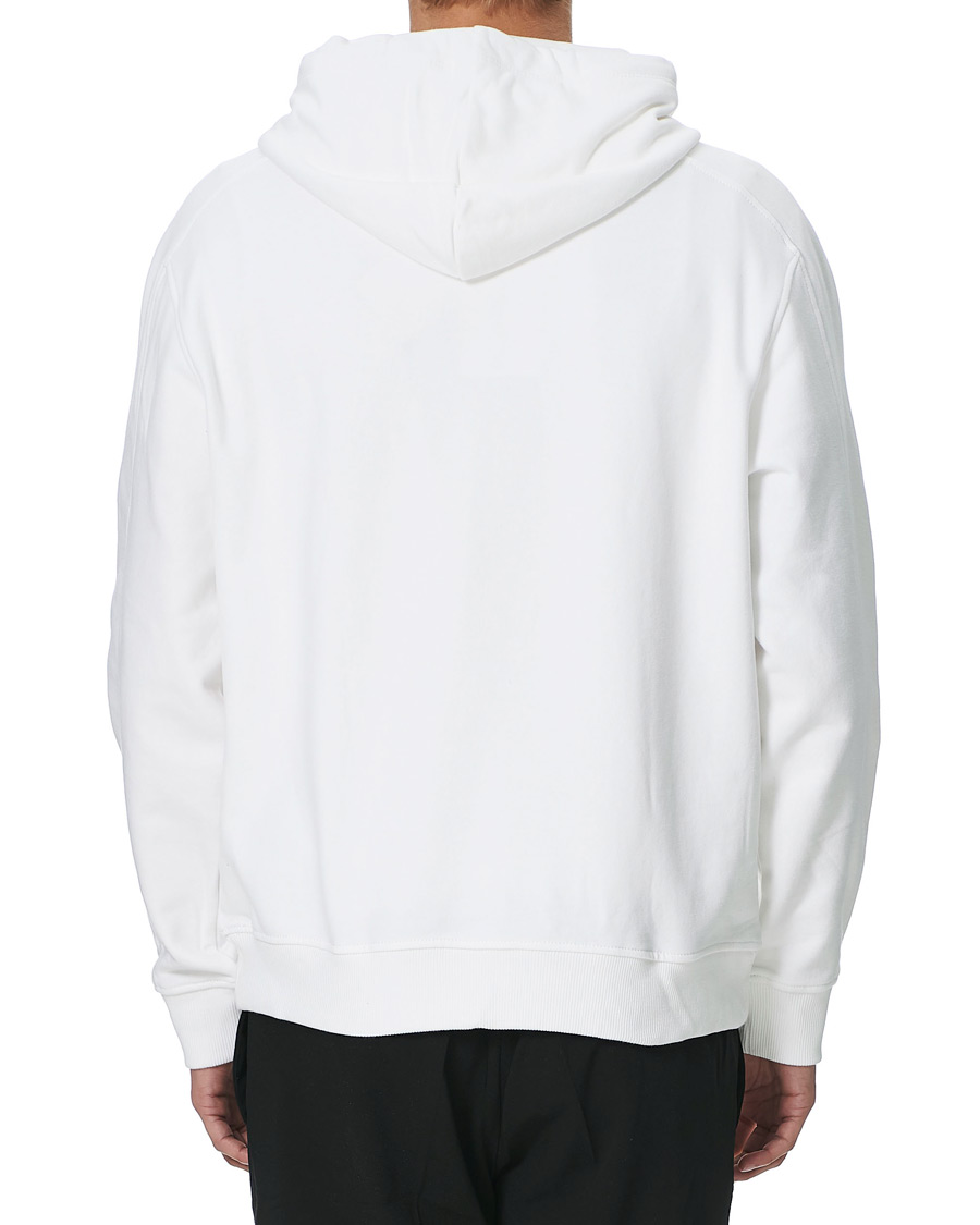 Herr | Tröjor | Calvin Klein Jeans | Micro Branding Hoodie Bright White