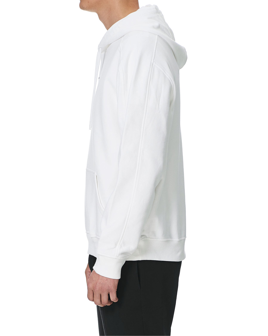 Herr | Tröjor | Calvin Klein Jeans | Micro Branding Hoodie Bright White
