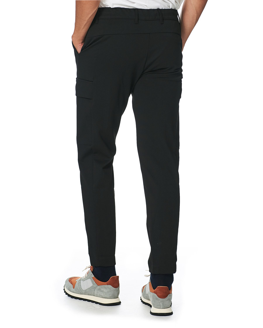 Herr | Byxor | Calvin Klein | Comfort Knit Cargo Pants Black