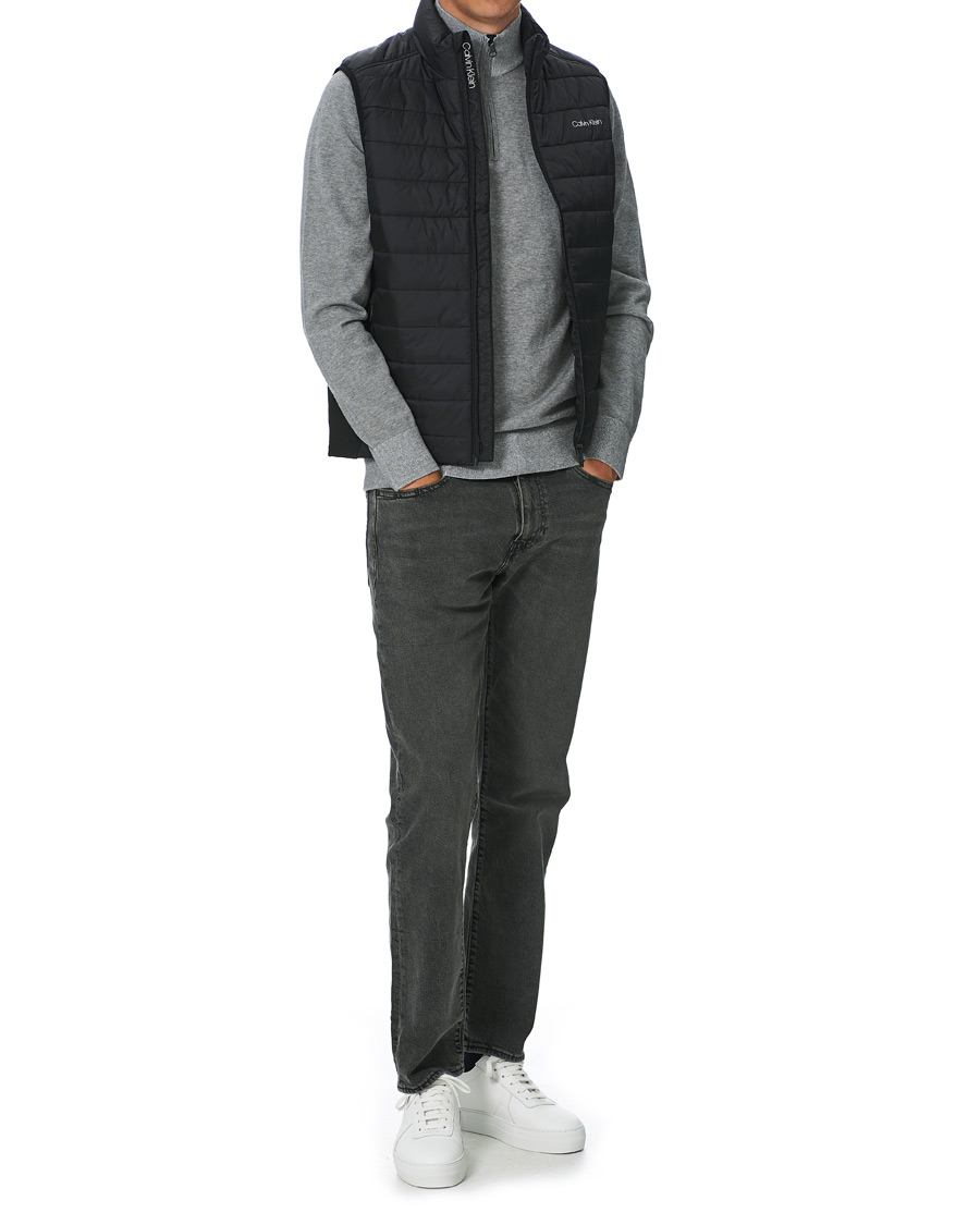 Herr | Jackor | Calvin Klein | Essential Logo Down Vest Black