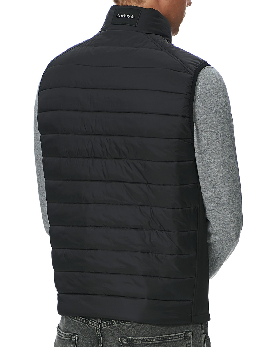 Herr | Jackor | Calvin Klein | Essential Logo Down Vest Black