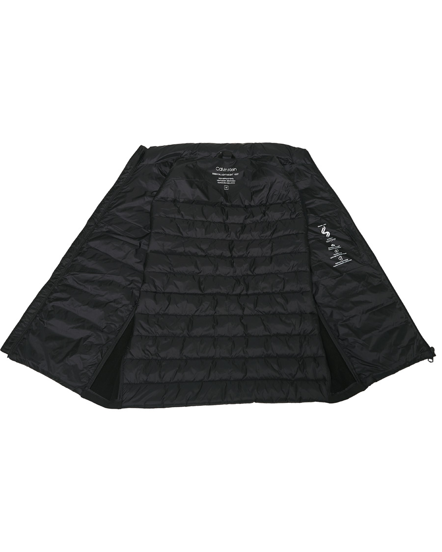 Herr | Jackor | Calvin Klein | Essential Logo Down Vest Black