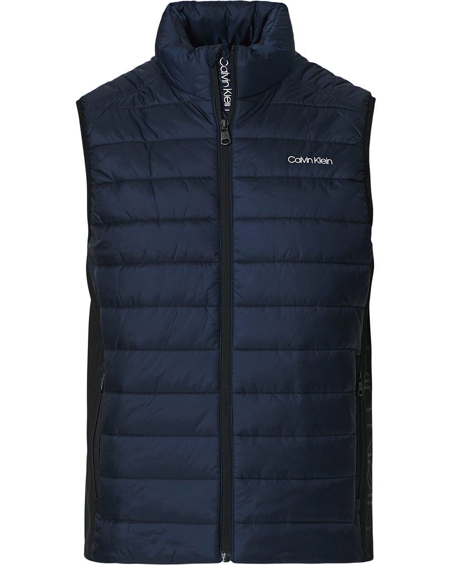 Herr | Jackor | Calvin Klein | Essential Logo Down Vest Navy