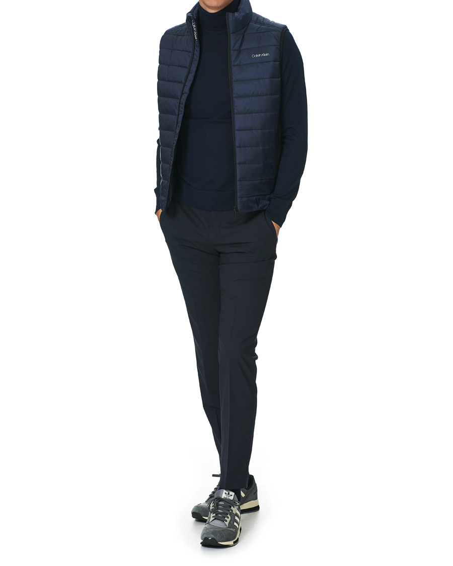 Herr | Jackor | Calvin Klein | Essential Logo Down Vest Navy
