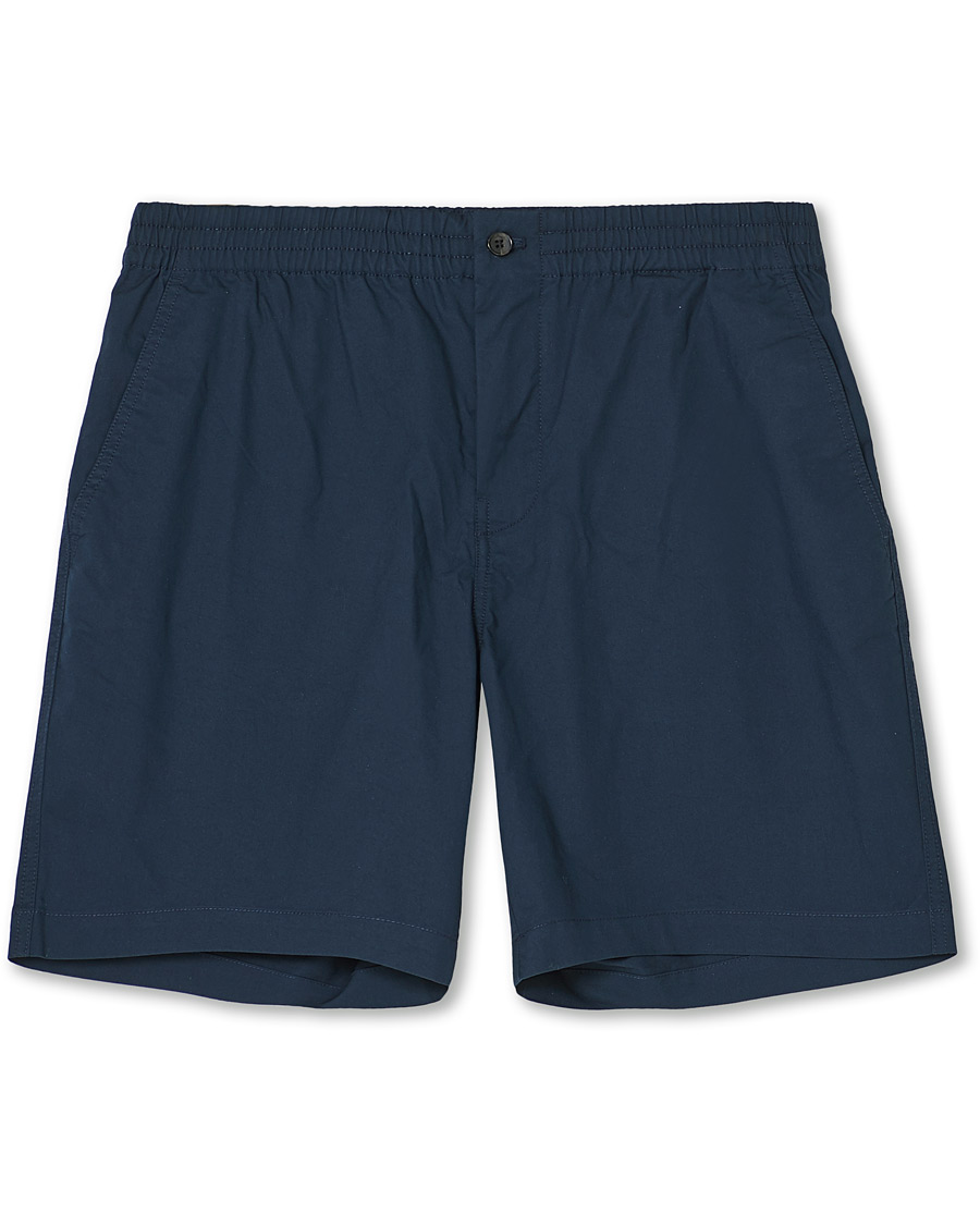 Herr | Shorts | J.Lindeberg | Ralf Cotton Shorts Navy