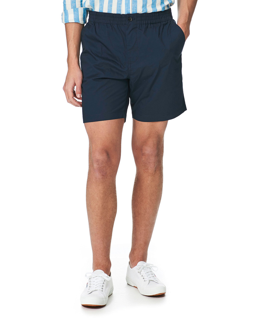 Herr | Shorts | J.Lindeberg | Ralf Cotton Shorts Navy